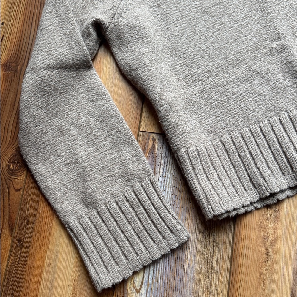 Vintage GAP Mock Neck Sweater XS Cropped Knit Cotton Blend Cozy - Picture 3 of 6